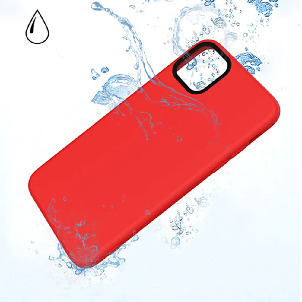 Жидкий силиконовый чехол для iPhone 11 Pro MAX X XR XS карамельный цвет тонкий мягкий