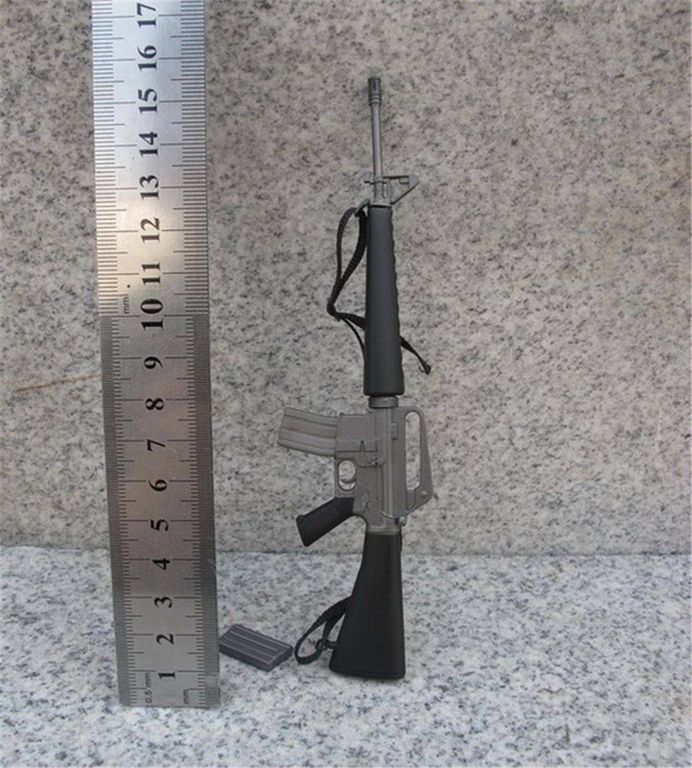 Модель пистолета-пулемета M16 M16A1 масштаб 1/6 пластиковое оружие игрушки для