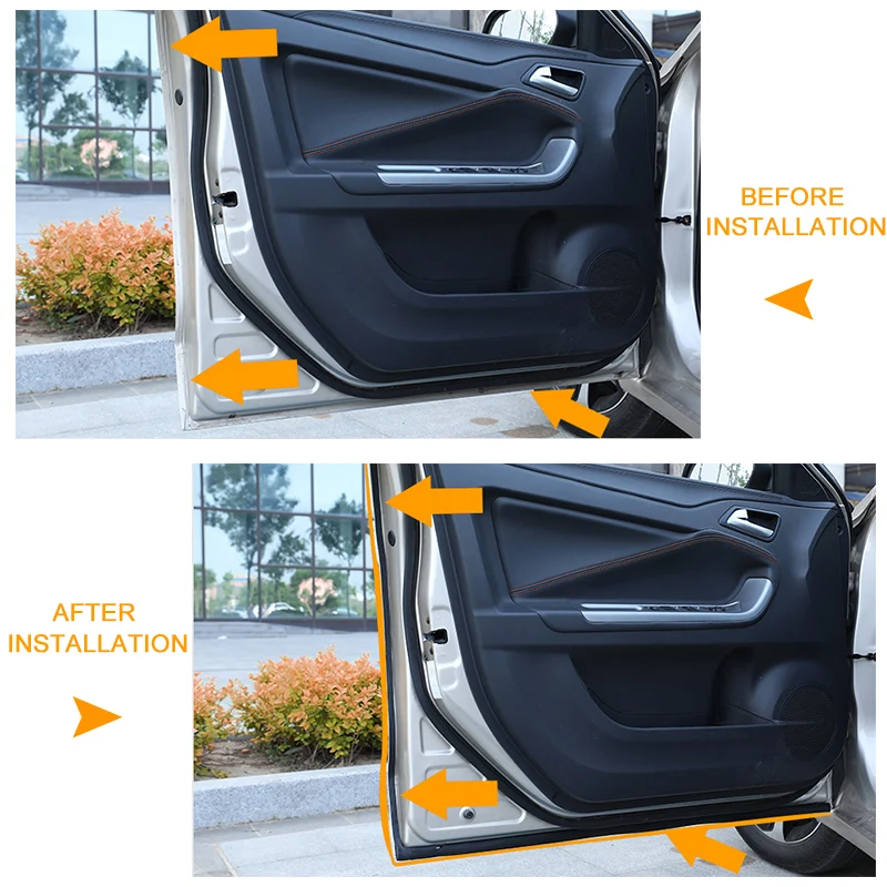 2 шт левый Драйвер передняя сторона двери автомобиля уплотнитель для Honda CR V 2007 2011