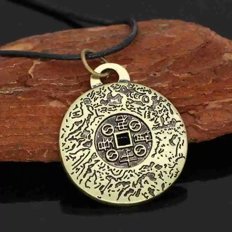 Амулет для денег свойства фэн шуй деньги ожерелье Винтажный стиль ювелирные