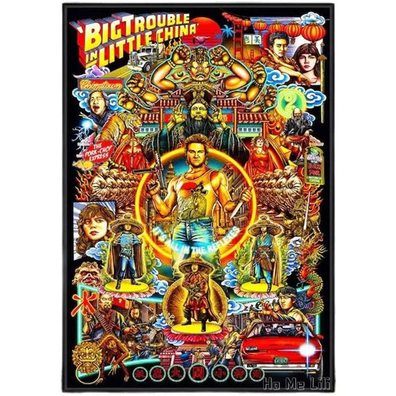 Большая проблема в маленьком китайском строительстве от Ho Me Lili настенное