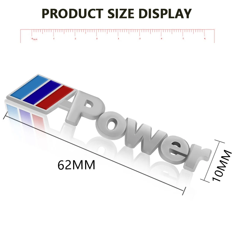 Наклейка на боковое крыло автомобиля наклейка с эмблемой для BMW M Performance Power X1 X3 X5 X6