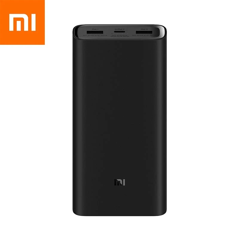 

Внешний аккумулятор Xiaomi Power Bank 3 Pro PLM07ZM, ёмкость 10000мАч/20000мАч, мощность 45Вт, порт USB C