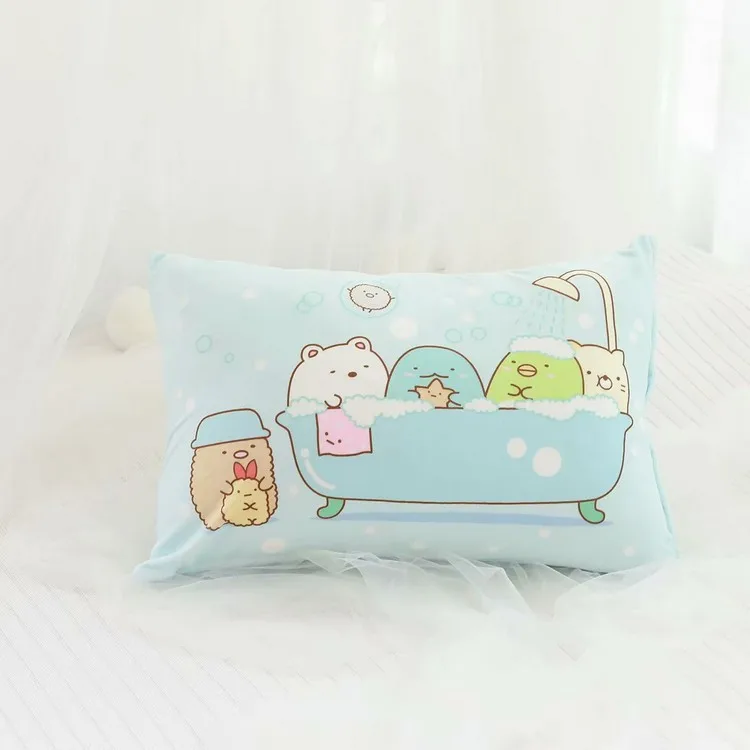 Милая плюшевая игрушка мультфильм Sumikko Gurashi Мягкая Наволочка подарок на день