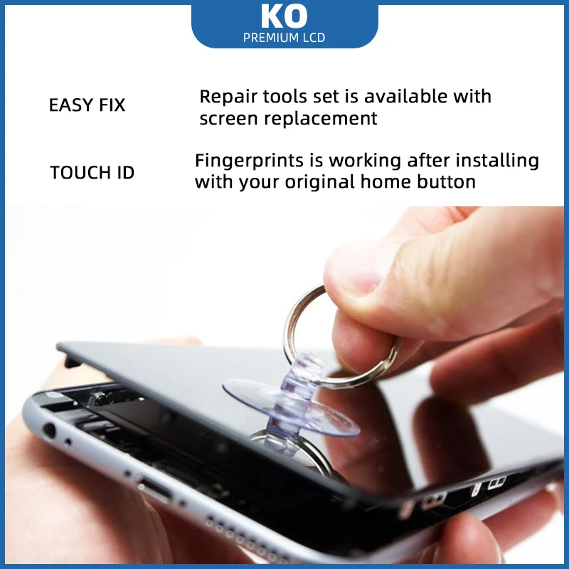 Сменный ЖК экран премиум класса для iphone7 экраны сотового телефона KO Iphone 8