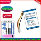 Аккумулятор TPC402339 700 мА  ч, для Mio Mivue 338, 358P, 658p,366, MiVue 388, для Papago HP F210 F310 J501 J501C F200