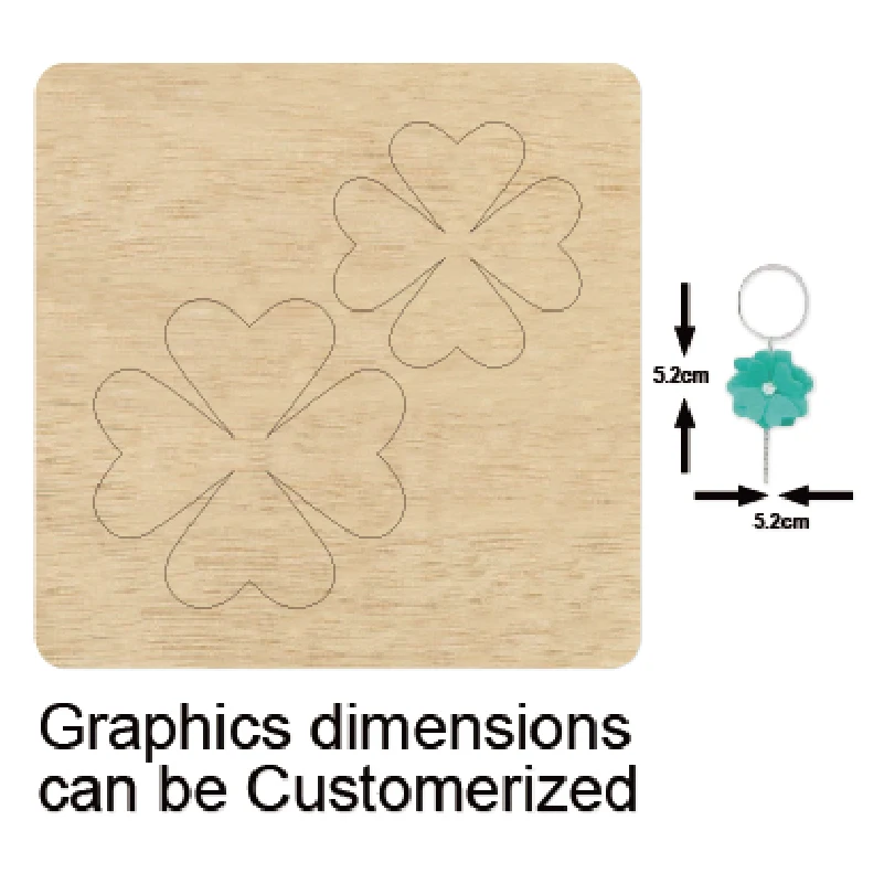 Цветочные серьги ручной работы деревянные штампы для скрапбукинга 2020 новые