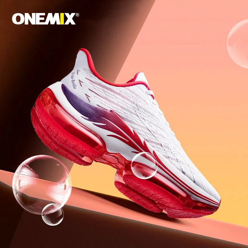 Мужская Спортивная обувь Onemix воздухопроницаемые кроссовки для бега спортивная