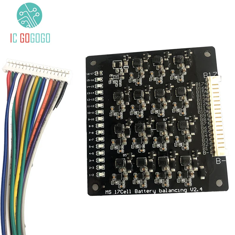 Балансировочный активный эквалайзер для литий ионных полимерных литиевых