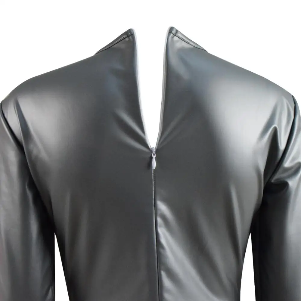 

CosDaddy Mother Cosplay Costume Women Gray Jumpsuit bodysuit