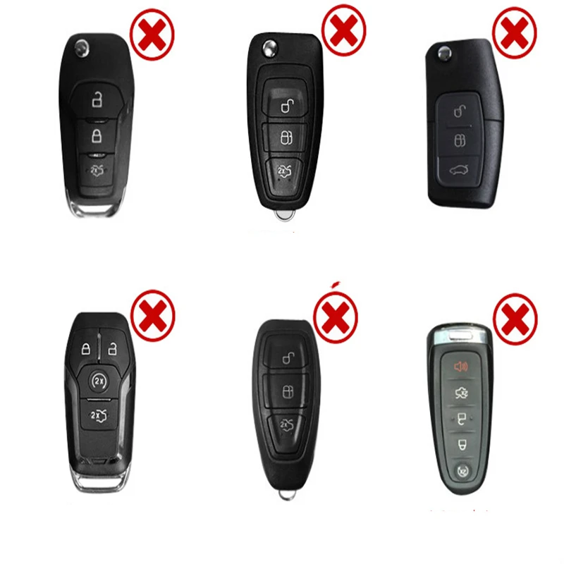 

New ABS material car styling key case is suitable for Ford New Mondeo For Ford key GM models car key protection cover universal