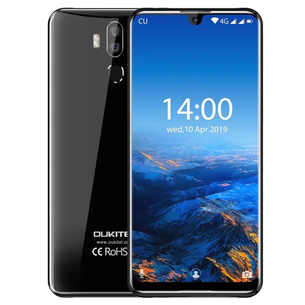 OUKITEL K9 смартфон с 5 5-дюймовым дисплеем восьмиядерным процессором Android 9 0 ОЗУ 4 Гб