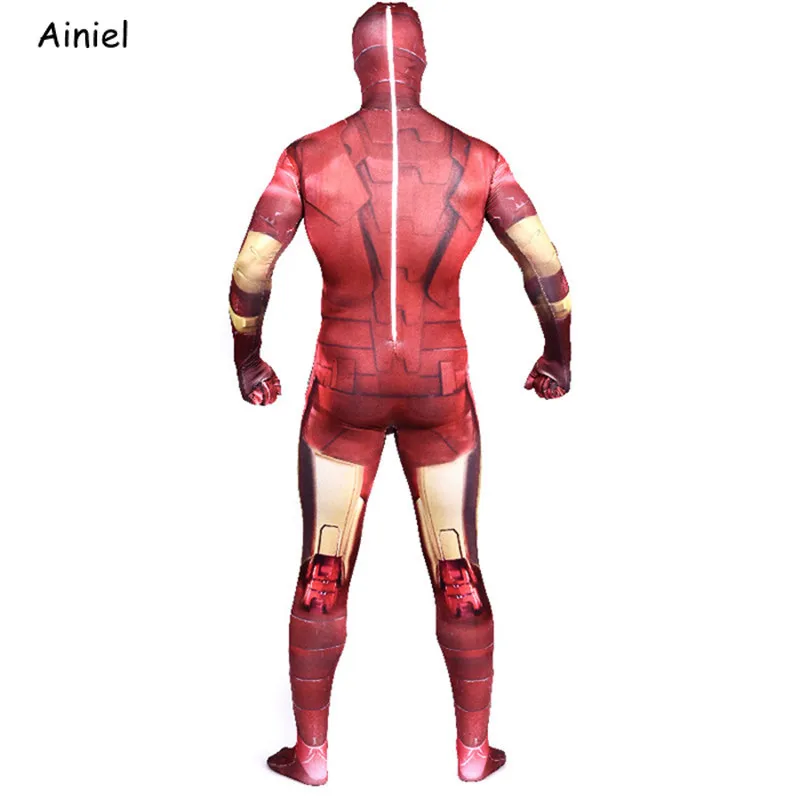 Костюм для косплея из фильма Железный человек 3 Тони Сарк Старка лайкра взрослые