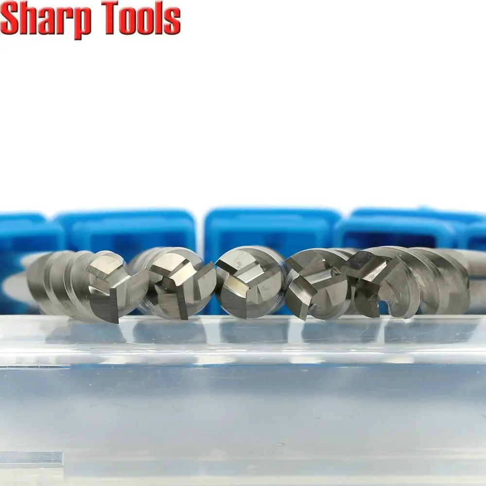 Концевая фреза с 3 канавками твердосплавная из вольфрама для алюминия х8х50