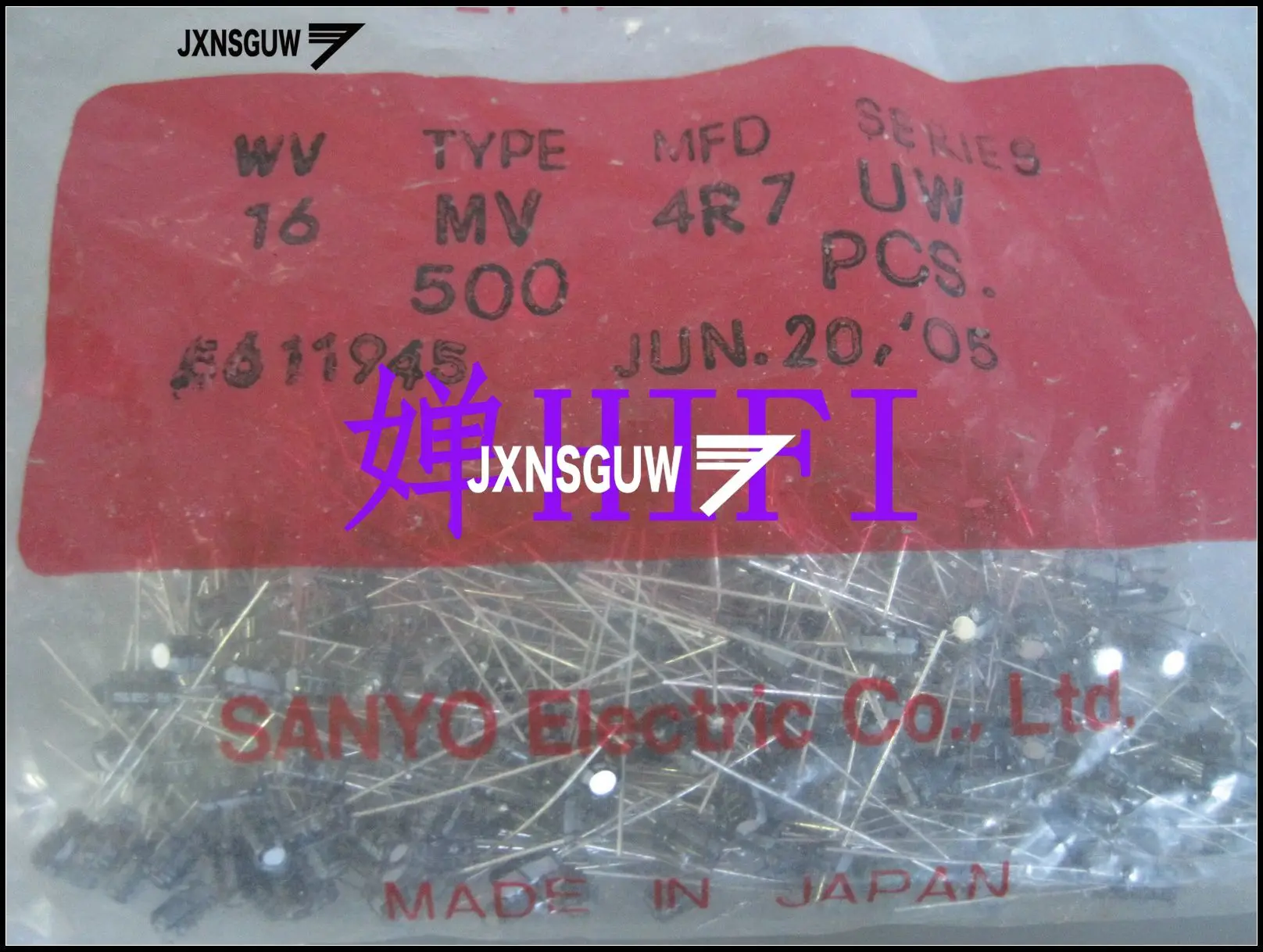 Оригинальные Алюминиевые Электролитические Конденсаторы SANYO 16 В 4 7 мкФ 3x5 мм