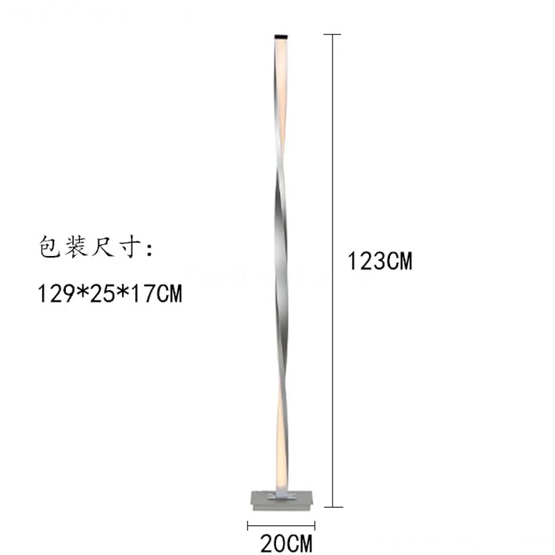 Светодиодный напольный светильник для гостиной спальни и офисов с регулируемой
