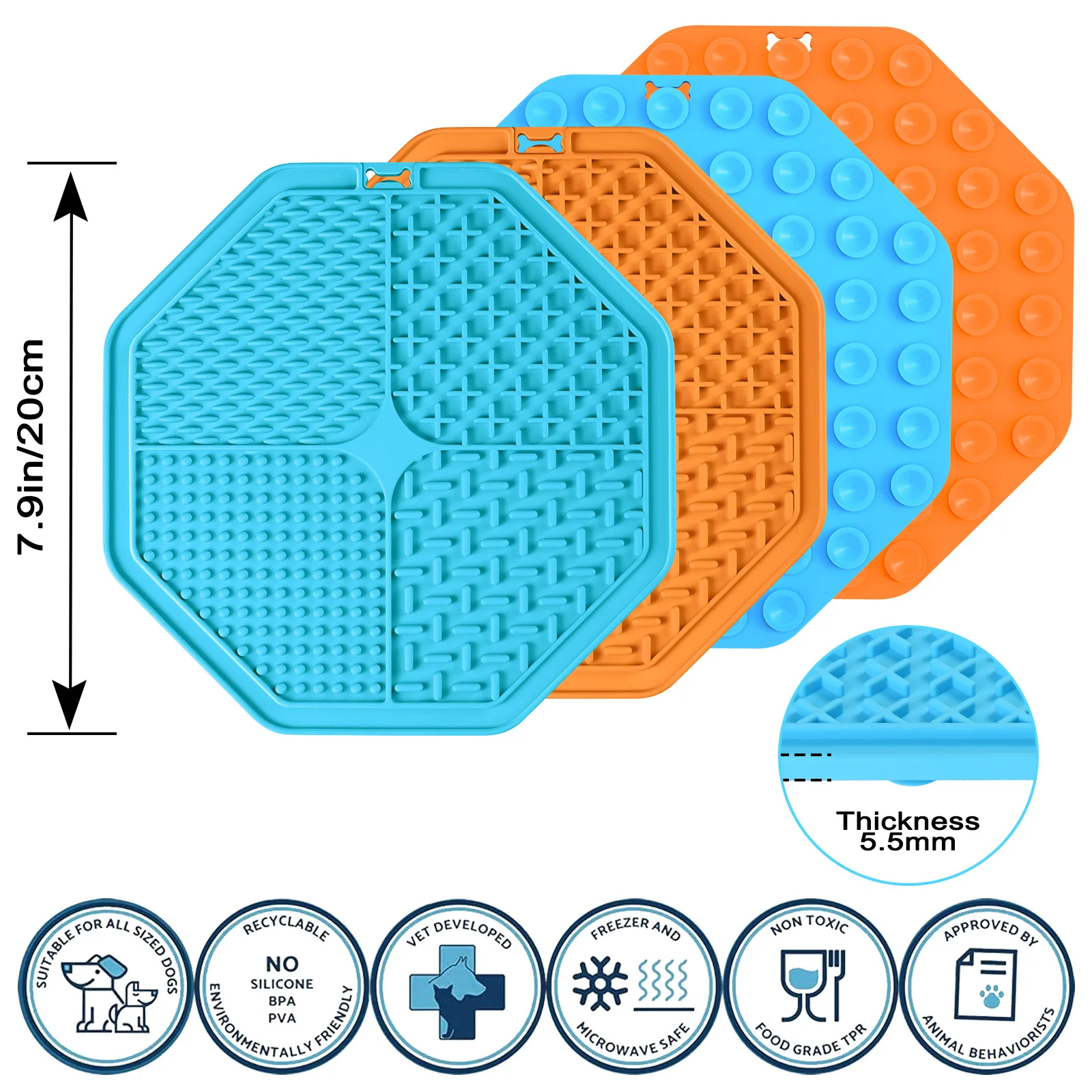 Силиконовые кормления собаки с защитой от ноги коврик кошка подачи лизание для