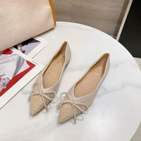 hot women office flats pointed toe fashion brand ladies boat shoes soft comfortable woman footwear chaussure femme