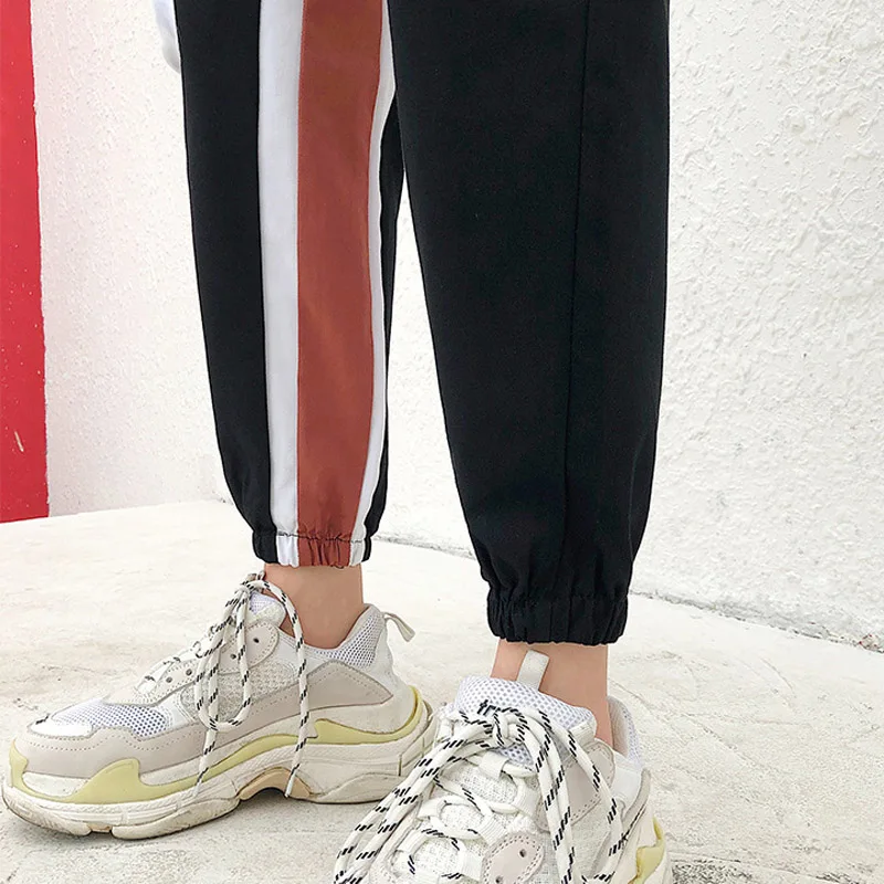 

Khaki Black Harem Pants Women Casual Plus Size Baggy Women's Trousers Ankle-length Streetwear High Waisted Sweatpants Korean