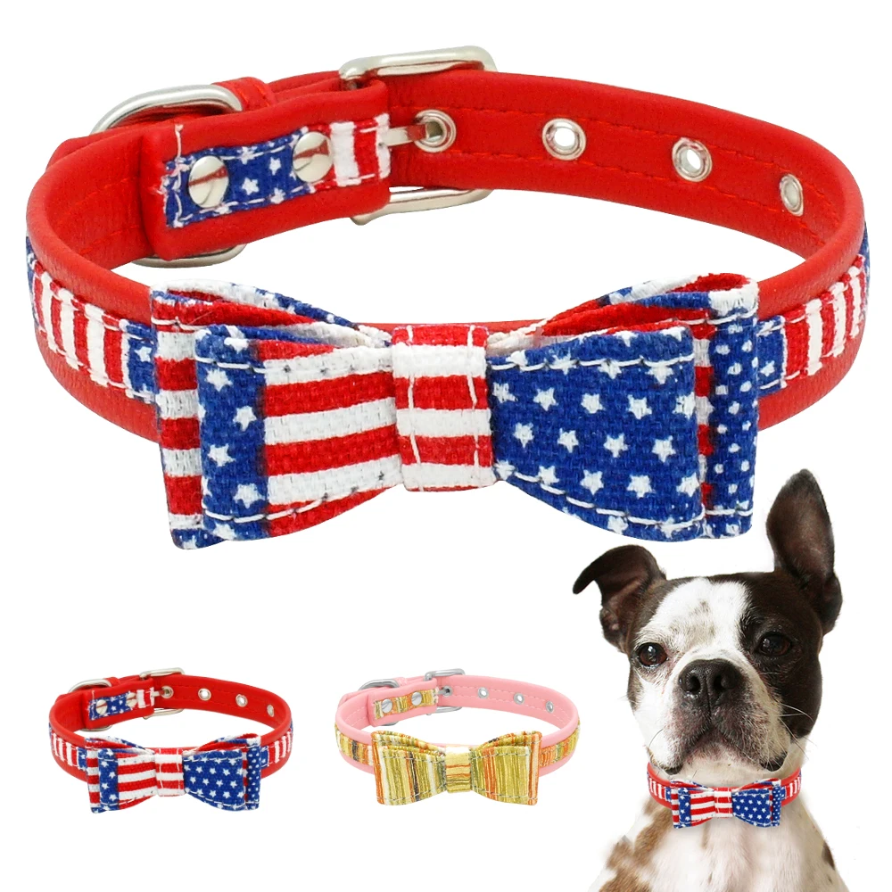 Регулируемый ошейник для собаки креативный милый питомца поводок бант кошек