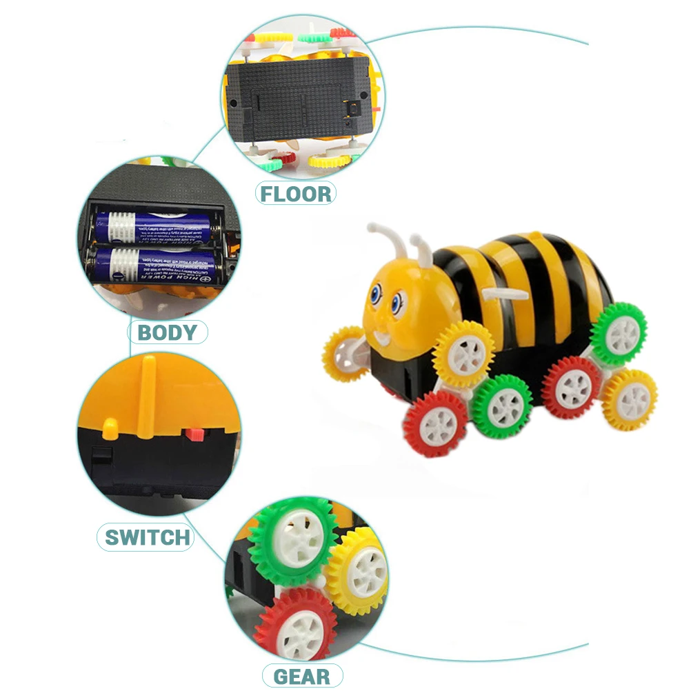 Трюковые автомобили веселые детские игрушки Bee электрическая игрушка 12 мощных