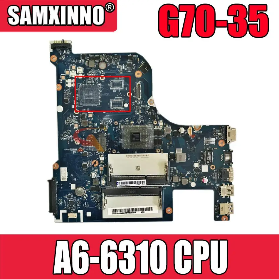 

Материнская плата для ноутбука Lenovo G70-35 CG70A NM-A671 FRU 5B20K04305 DDR3 100% полностью протестирована