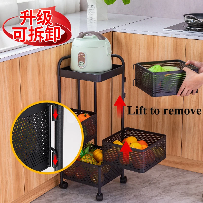 Металлическая кухонная полка для хранения вращающийся кухонный органайзер