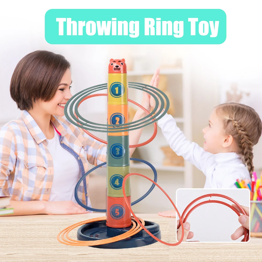 Детские игрушки, круглая бросающая башня с ворсом, Ранняя развивающая игрушка для малышей, развивающий подарок для малышей, игрушка для дет...
