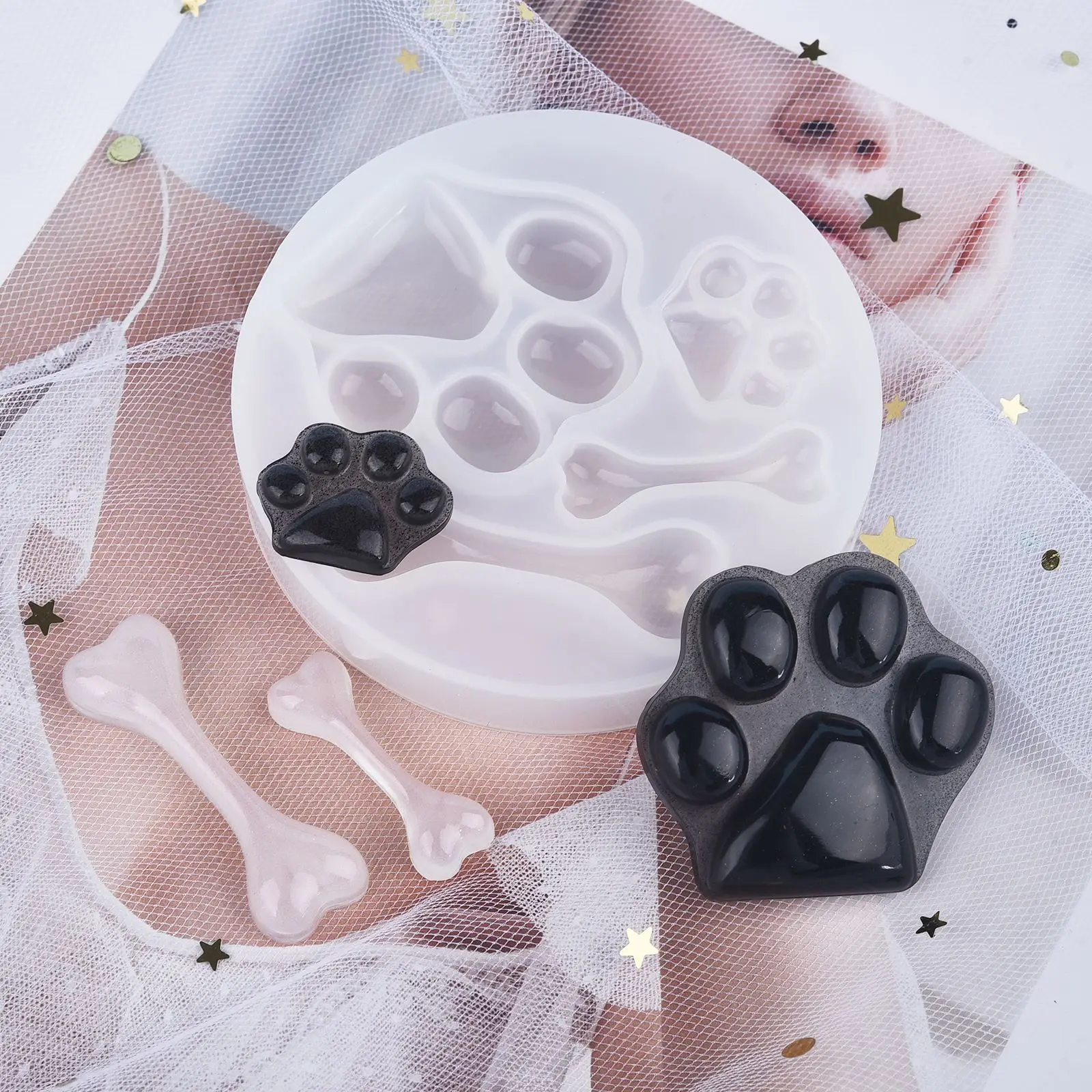 Сделай Сам искусственная Морская ракушка морская звезда силиконовая