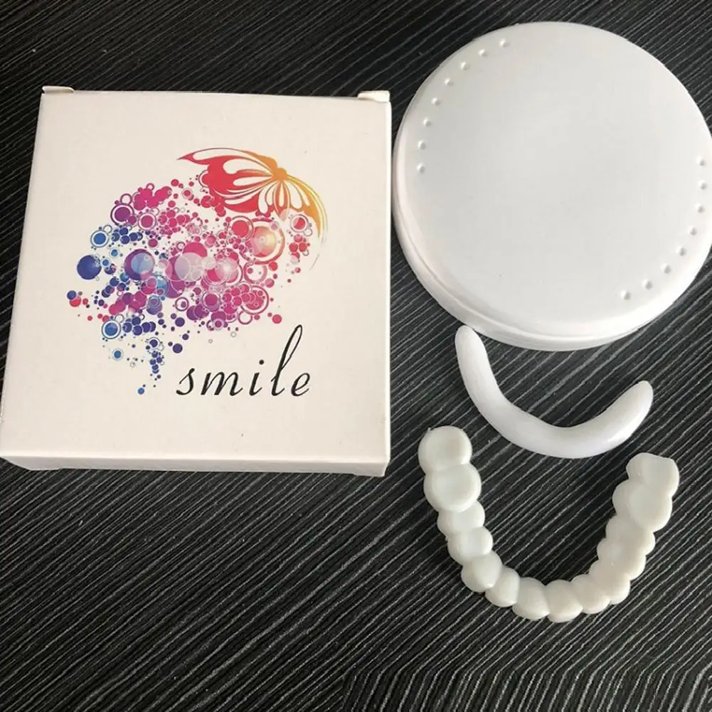 Зубной ортодонтический брекет многоразовые имитация верхний/нижний зубной