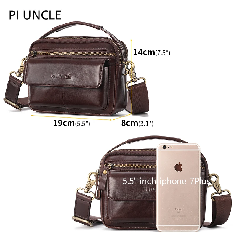 Винтажный мессенджер для мужчин мужские сумки на ремне из натуральной кожи