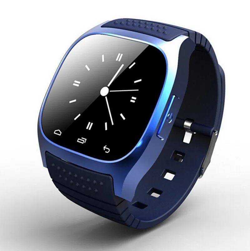 Водонепроницаемые умные часы M26 Bluetooth с светодиодный Alitmeter музыкальный плеер