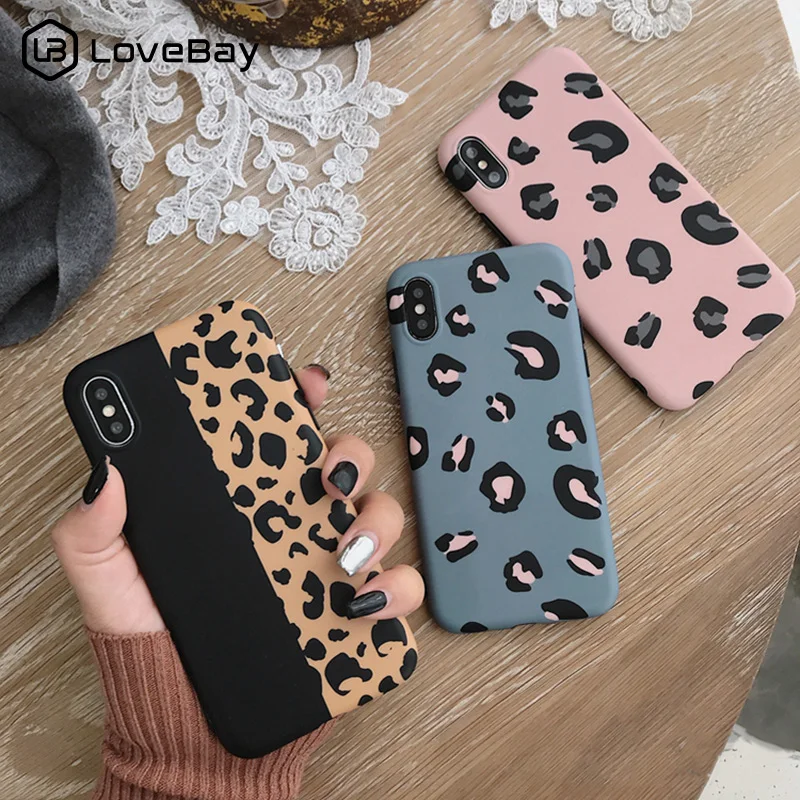 Lovebay чехол для телефона с леопардовым принтом для iPhone 6, 6s, 7, 8 Plus, X, XS, XR, 11Pro, XS Max, роскошный цветной, мягкий, из ТПУ, задняя крышка для iPhone 11