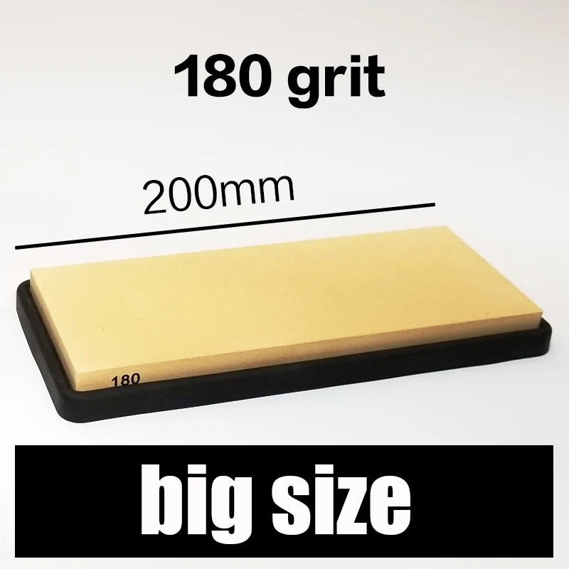 big size 200MM 180 240 600 1500 4000 6000 зернистость профессиональная точилка для ножей точильный камень масляные камни - Цвет: big size 200MM 180
