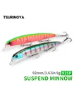 Приманка рыболовная TSURINOYA 92SP DW78, 92 мм, 9 г, с 3 крючками