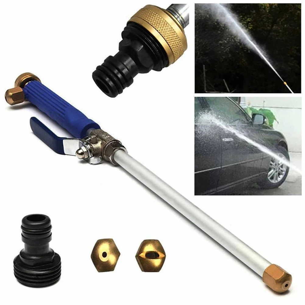 

Water Pressure Washers Water Gun Nozzle+Gloves Garden Cleaning Machine Tool Car High Pressure Spray Gun for Electric Cold