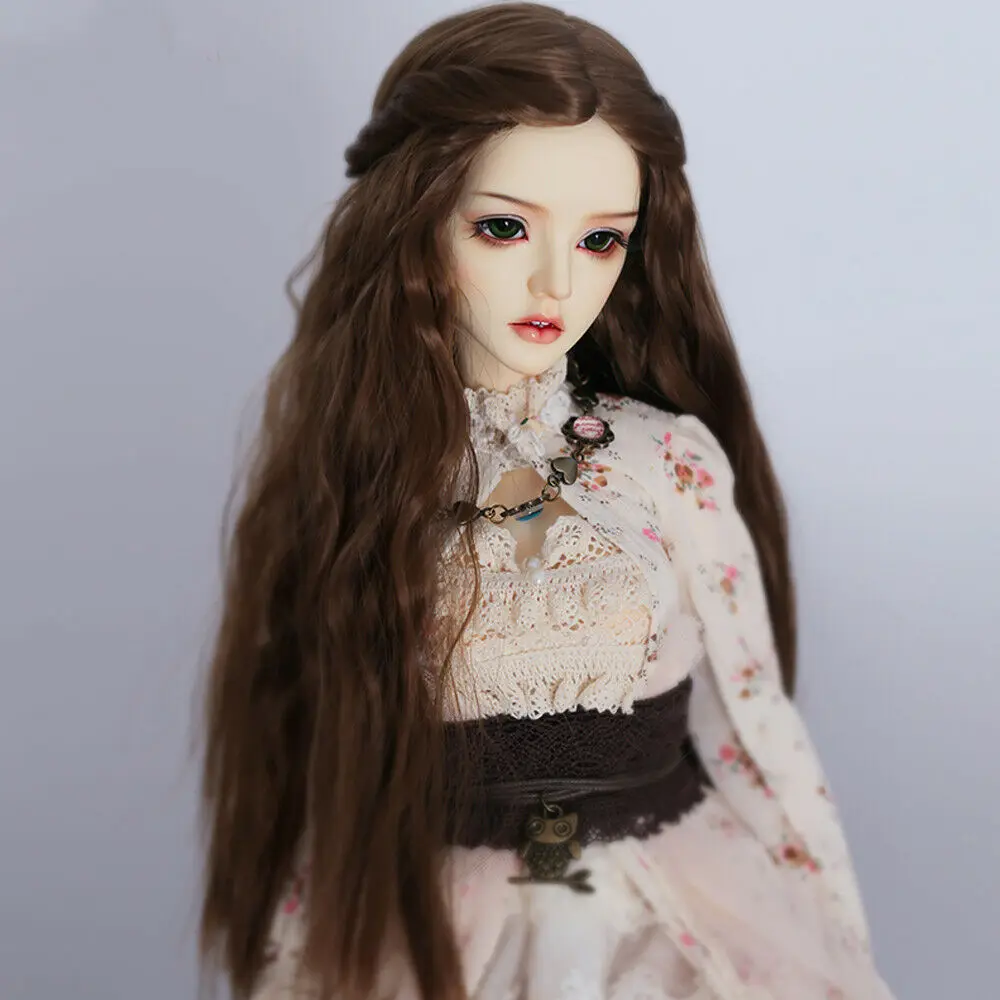 [PF] темно коричневый кудрявый волнистый парик для 1/6 1/4 MSD 1/3 SD DZ AOD LUTS BJD Dollfie|Куклы| |