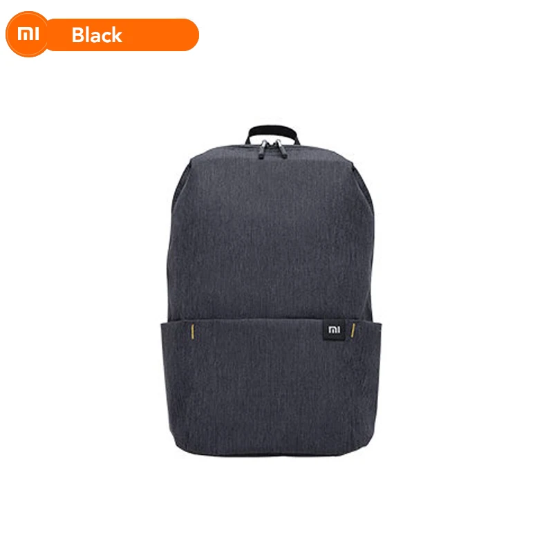 Черный Xiaomi 10L, рюкзак, сумка, водонепроницаемый, красочный, для отдыха, спорта, нагрудная сумка, унисекс, рюкзак для мужчин и женщин, для путешествий, кемпинга, Новинка - Цвет: Черный