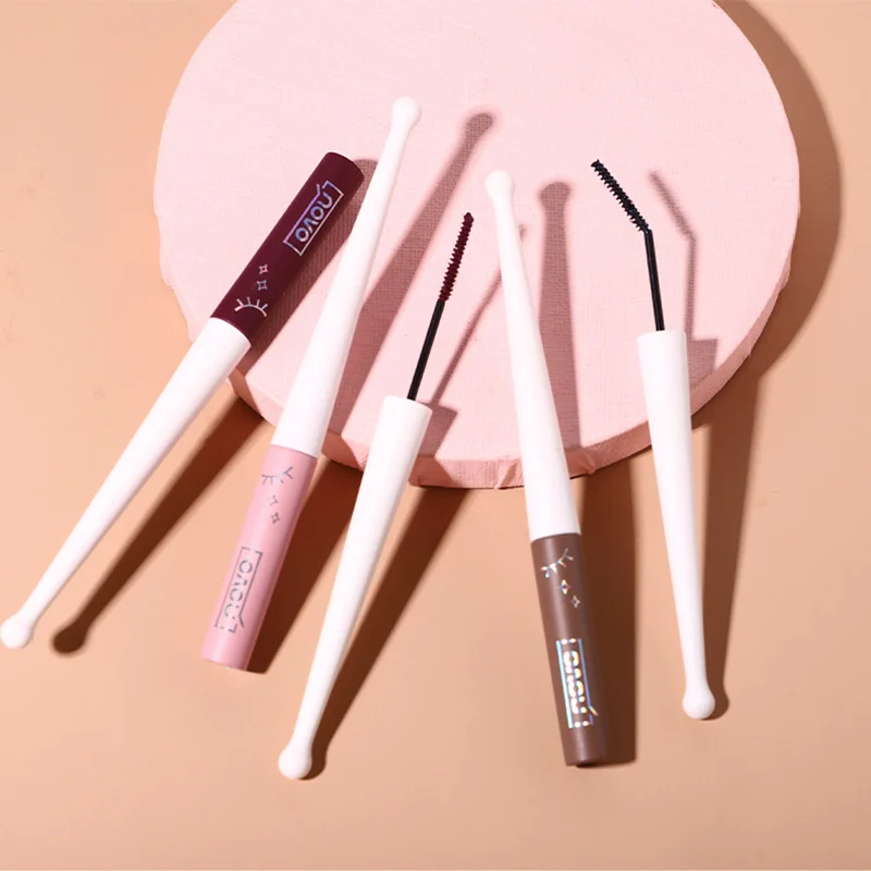 

Color Small Tube Mascara Waterproof Long Curling Styling Cream Long Lasting Without Blooming Thick Curled Eyelashes