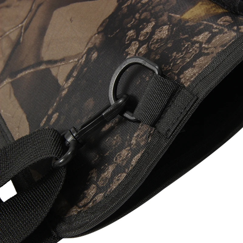 Portable Archery Quiver Arrow Holder Bow Back Side Waist Hanging Buckle Zip Pocket 58*17 cm | Спорт и развлечения