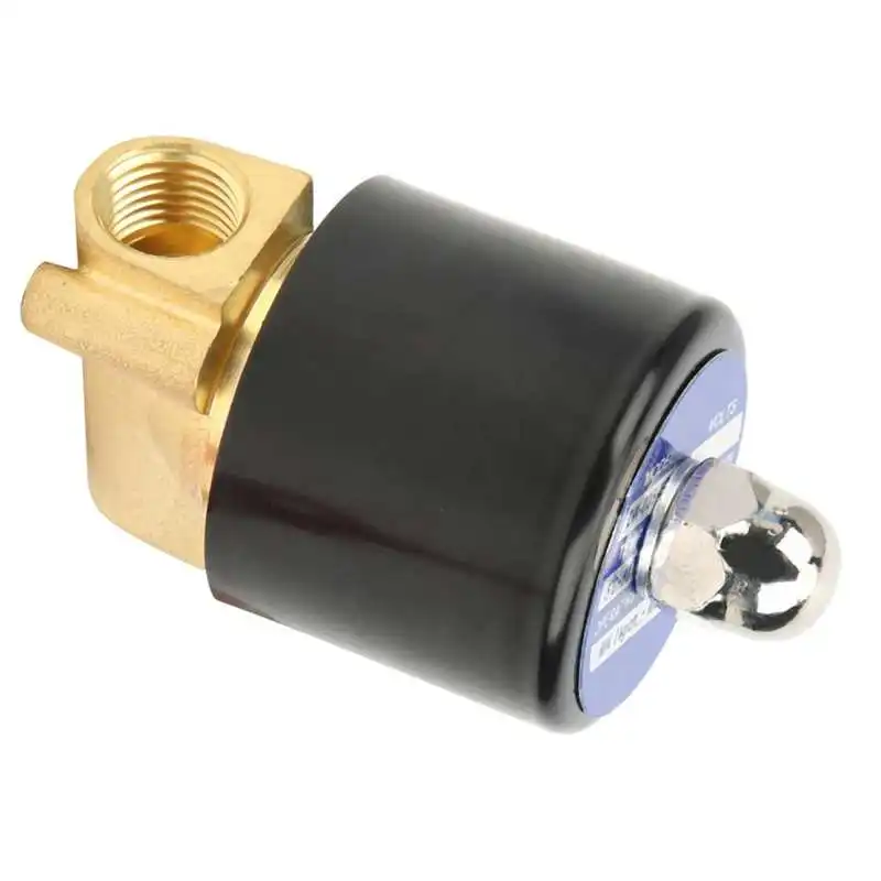 Латунный клапан 2W-025-08 G1/4in механический нормально замкнутый электромагнитный
