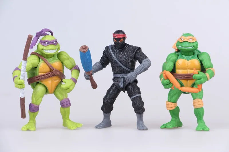 [Забавные] 6 шт./лот мутанты Черепашки Ниндзя фильм 12 см мастер Сплинтер Леонардо