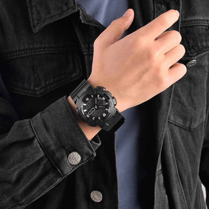 IBSO Детские Модные уличные спортивные часы мужские многофункциональные