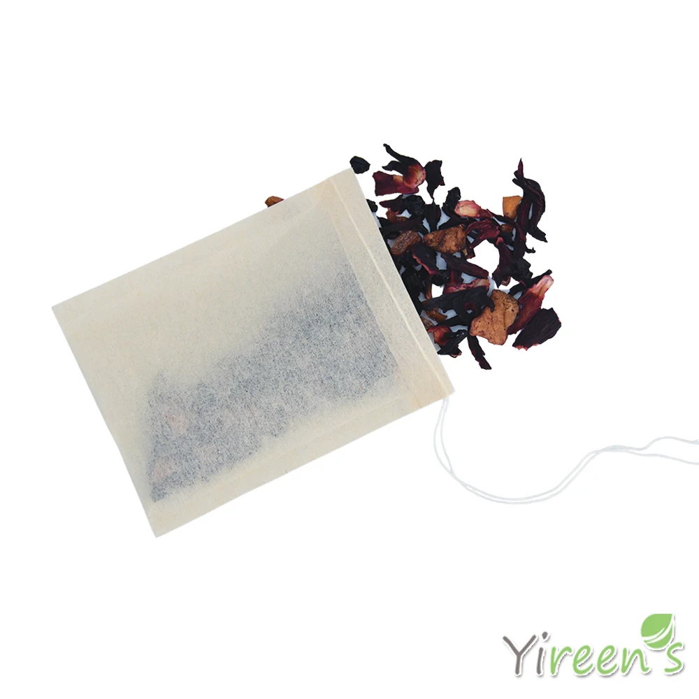 Оптовая продажа 10000 шт. 50X70 мм мешочки из биоразлагаемой конопляной бумаги с