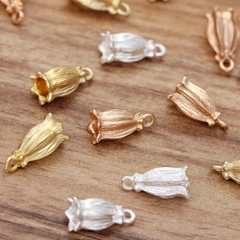 

20pcs Outside 7x16mm Tassel End Jewelry Cap End Bead Caps Fit Round Leather Cord Tassel Caps DIY Necklace Bracelet Connector