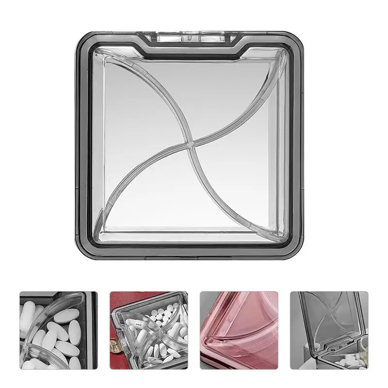 

1PC Portable Creative Pill Organizer Pill Box for Pill Outdoor