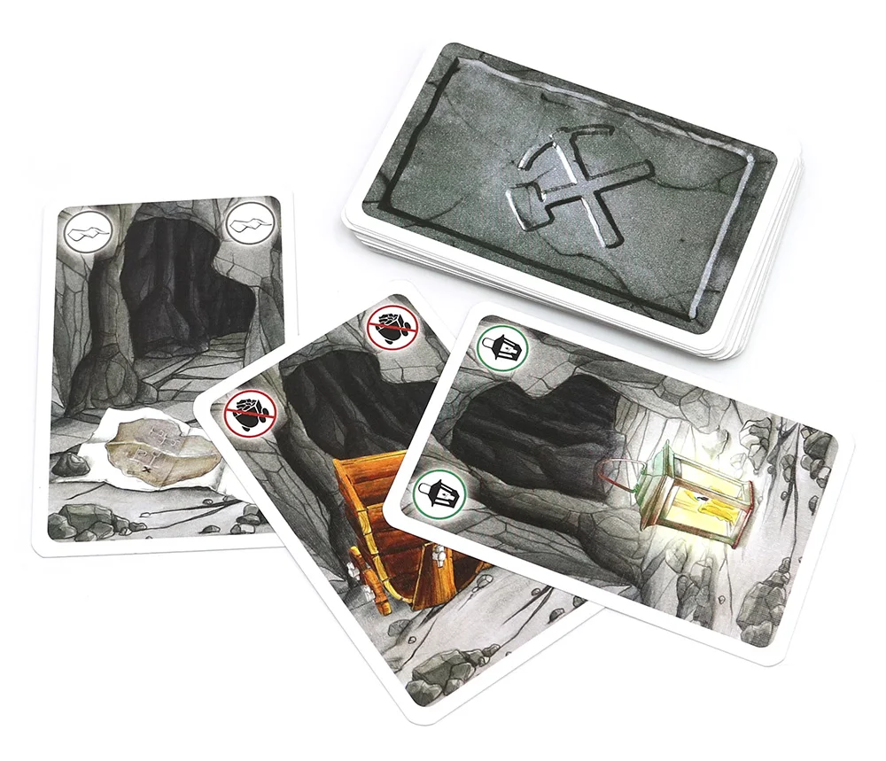 Saboteur 1 или saboteur + 2 настольные игры на английском языке jogos де табулейру гном Шахтер