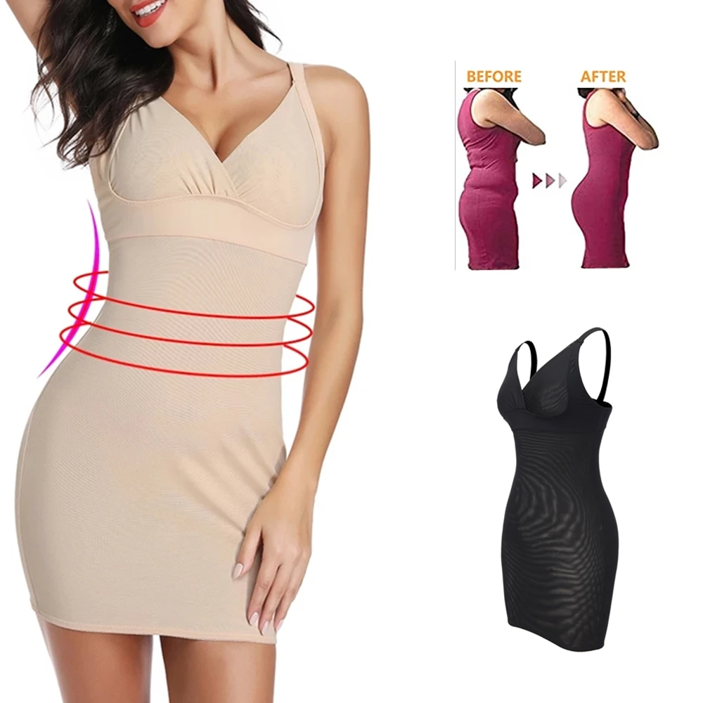 Женское Утягивающее нижнее белье Корректирующее для похудения комбинация