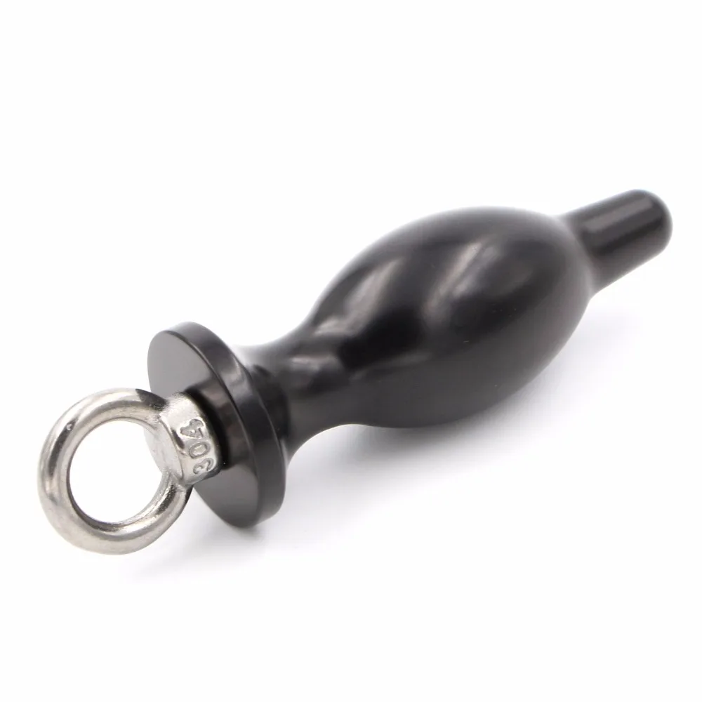 Рукоять большая металлическая Анальная пробка Анальный бусины игрушки для