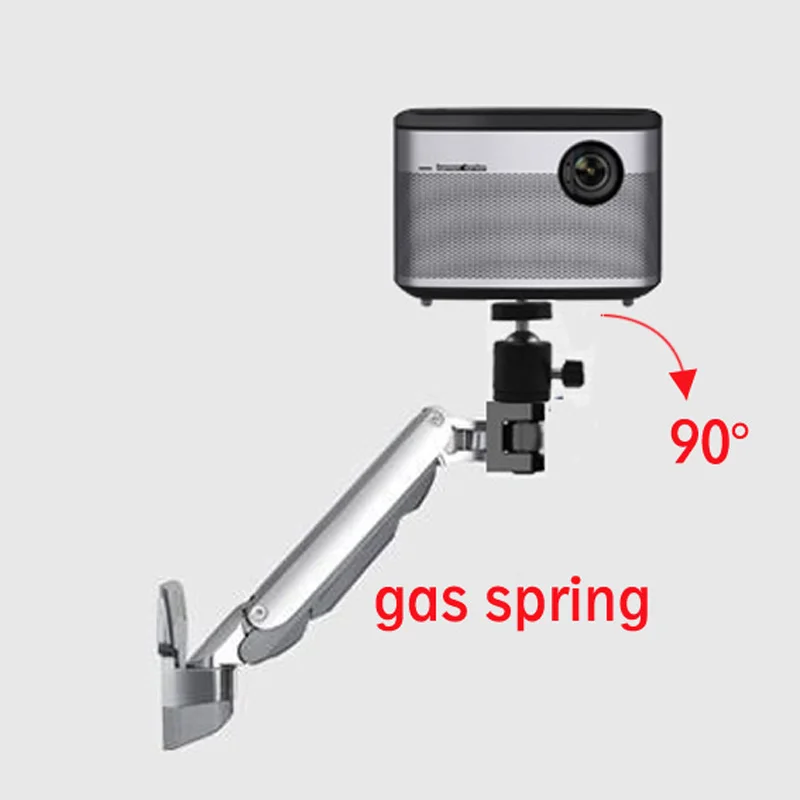 DL F200R мини проектор Настенный Кронштейн газовая пружина Наклонный поворотный